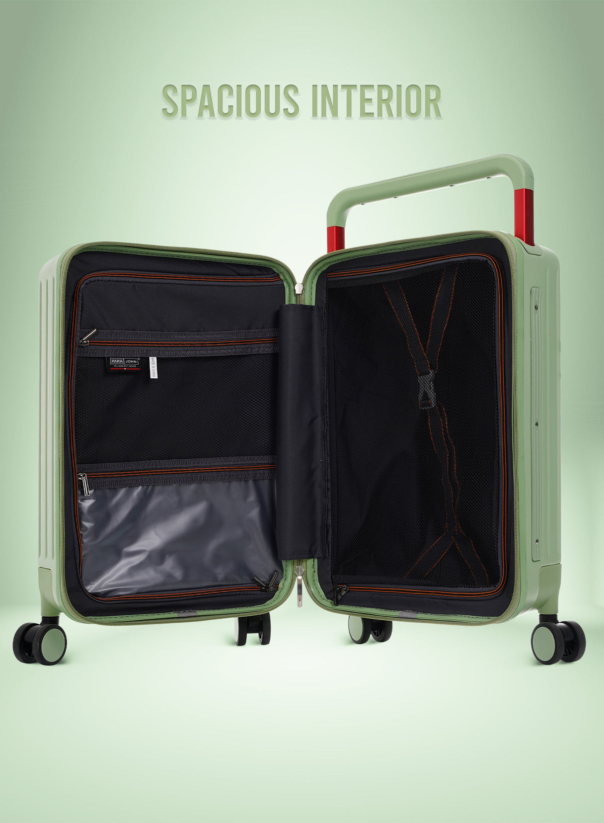 Parajohn Elite360 PC Wide Handle Cabin Luggage Trolley 56cm  PARAJOHN UAE