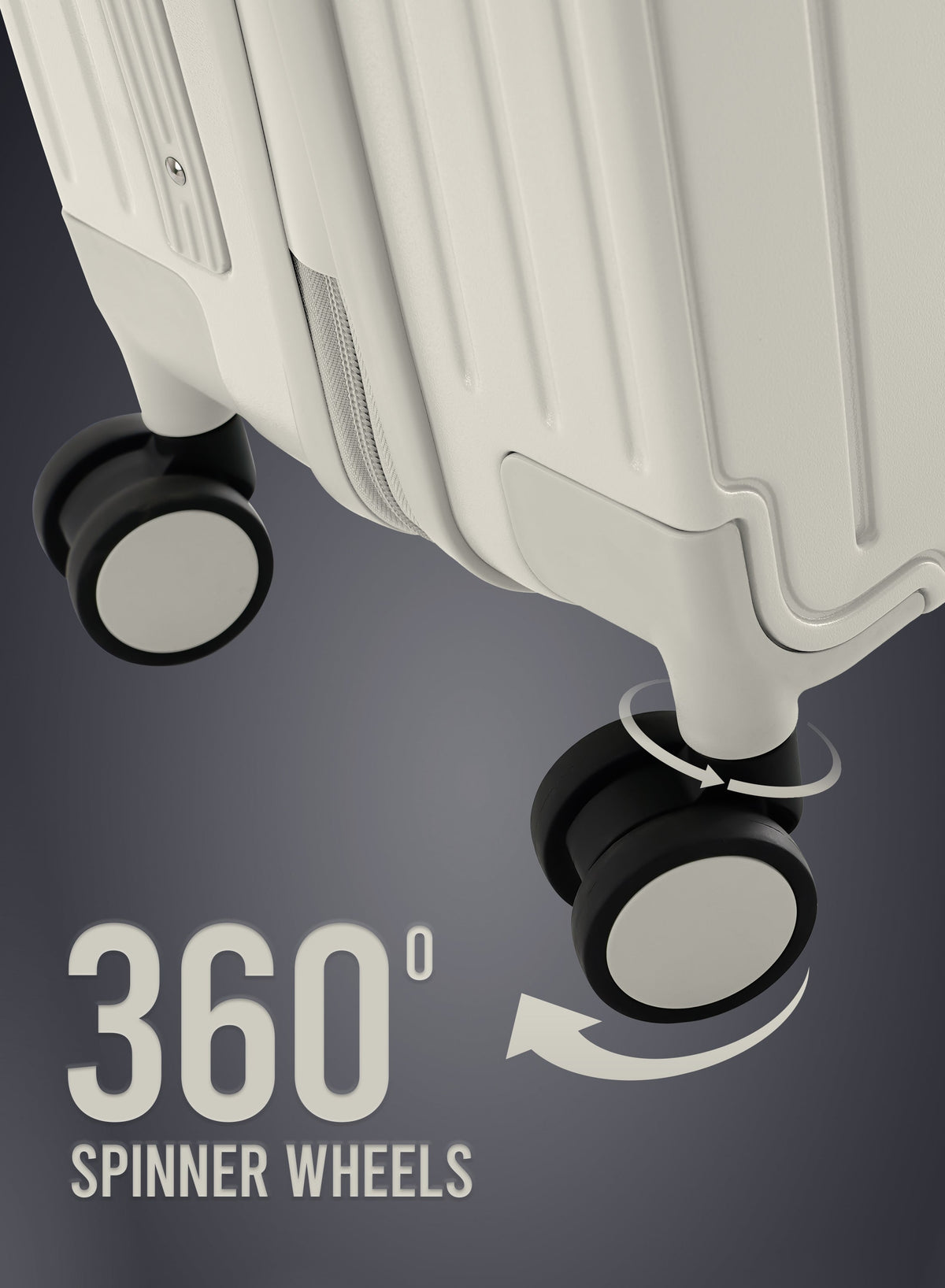 Parajohn Elite360 PC Wide Handle Cabin Luggage Trolley 56cm  PARAJOHN UAE