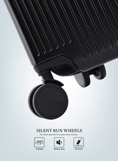 Wydra ABS +PC Wide Handle Cabin Luggage Trolley 56cm