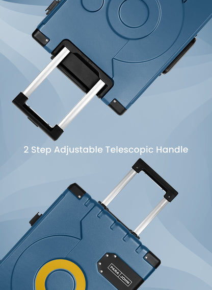 حقيبة سفر BeatBox من قطعة واحدة مصنوعة من مادة ABS + PC مقاس 56 سم