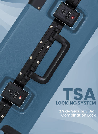 حقيبة سفر BeatBox من قطعة واحدة مصنوعة من مادة ABS + PC مقاس 56 سم