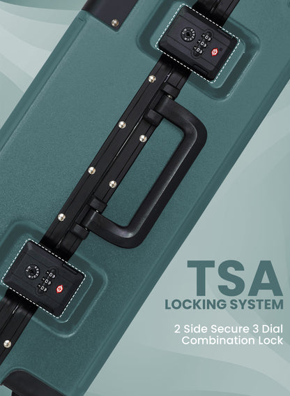 حقيبة سفر BeatBox من قطعة واحدة مصنوعة من مادة ABS + PC مقاس 56 سم