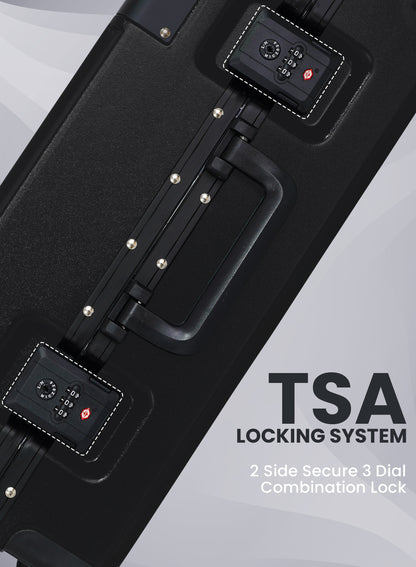 حقيبة سفر BeatBox من قطعة واحدة مصنوعة من مادة ABS + PC مقاس 56 سم