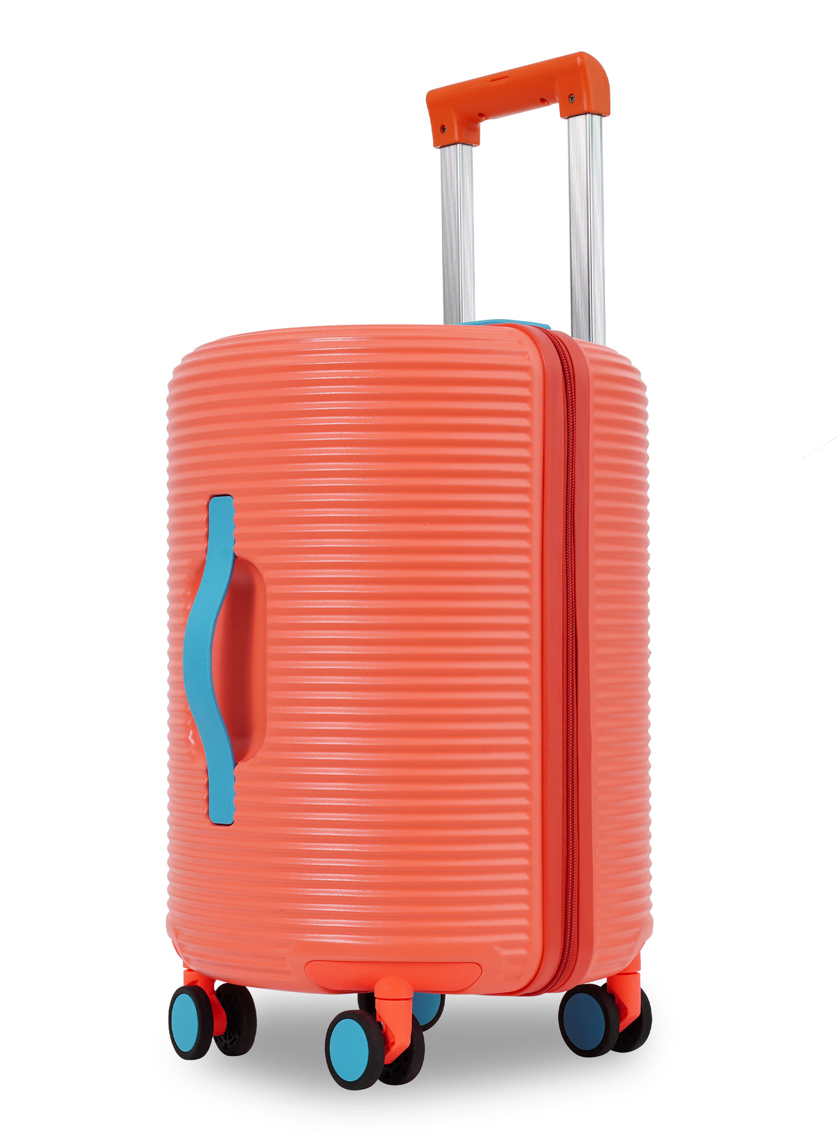 Parajohn Quatrix Series Cabin PC Luggage | 8-Wheel Spinner Suitcase