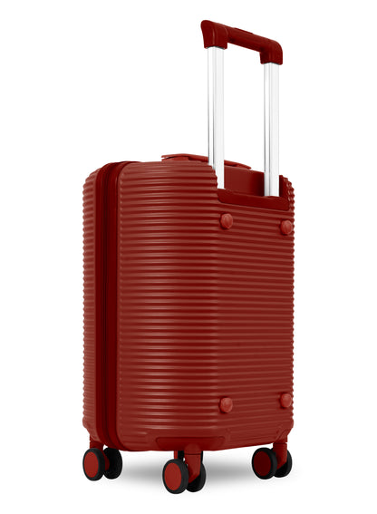 Parajohn Quatrix 1 Piece Cabin Size Polycarbonate Luggage Trolley 55cm