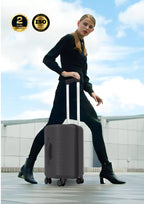 Parajohn Quatrix 20 Inch Cabin Size Polycarbonate Luggage Trolley – 8 Wheel 360° Spinner, Lightweight Hard Case, 55 cm  PARAJOHN UAE