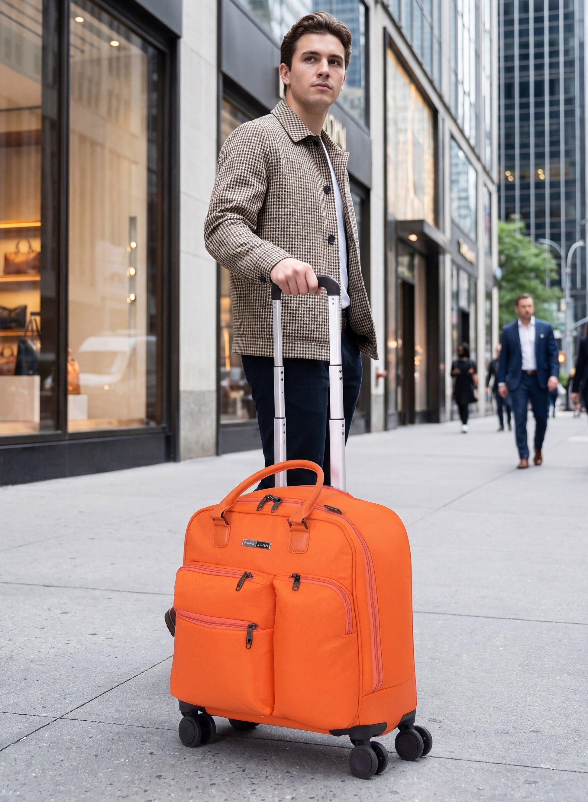 PARAJOHN Mova Cabin Luggage — Ultra-Light Travel Companion | 18” Nylon 8-Wheel Trolley  PARAJOHN UAE