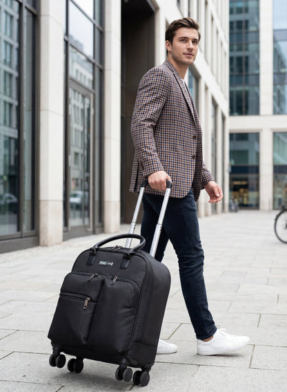 PARAJOHN Mova Cabin Luggage — Ultra-Light Travel Companion | 18” Nylon 8-Wheel Trolley  PARAJOHN UAE