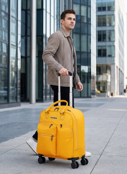 PARAJOHN Mova Cabin Luggage — Ultra-Light Travel Companion | 18” Nylon 8-Wheel Trolley  PARAJOHN UAE