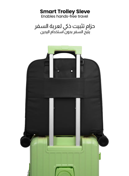 PARAJOHN Mova Cabin Luggage — Ultra-Light Travel Companion | 18” Nylon 8-Wheel Trolley  PARAJOHN UAE