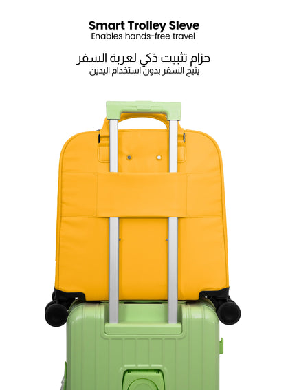 PARAJOHN Mova Cabin Luggage — Ultra-Light Travel Companion | 18” Nylon 8-Wheel Trolley  PARAJOHN UAE