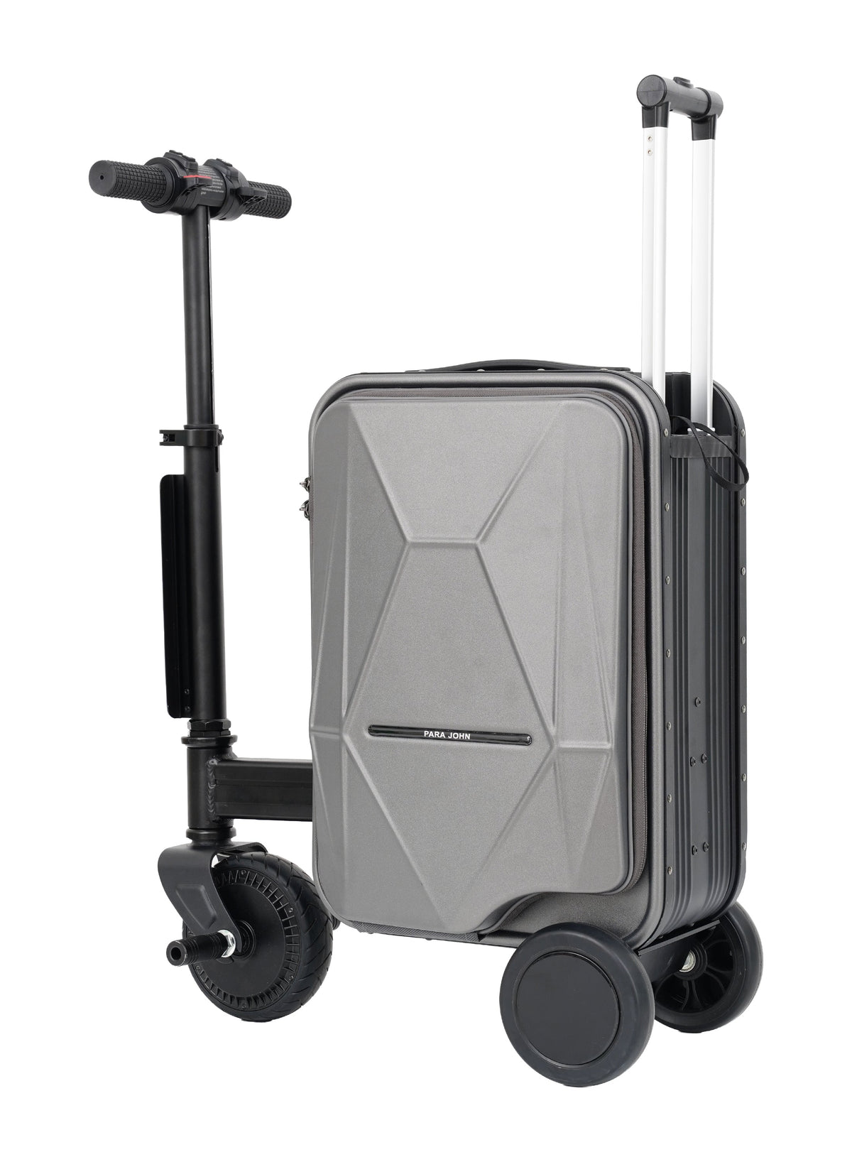 Parajohn Etro Cabin Size 20 inches Rideable Aluminum + Polycarbonate Rechargeable Electric Suitcase Scooter  PARAJOHN UAE