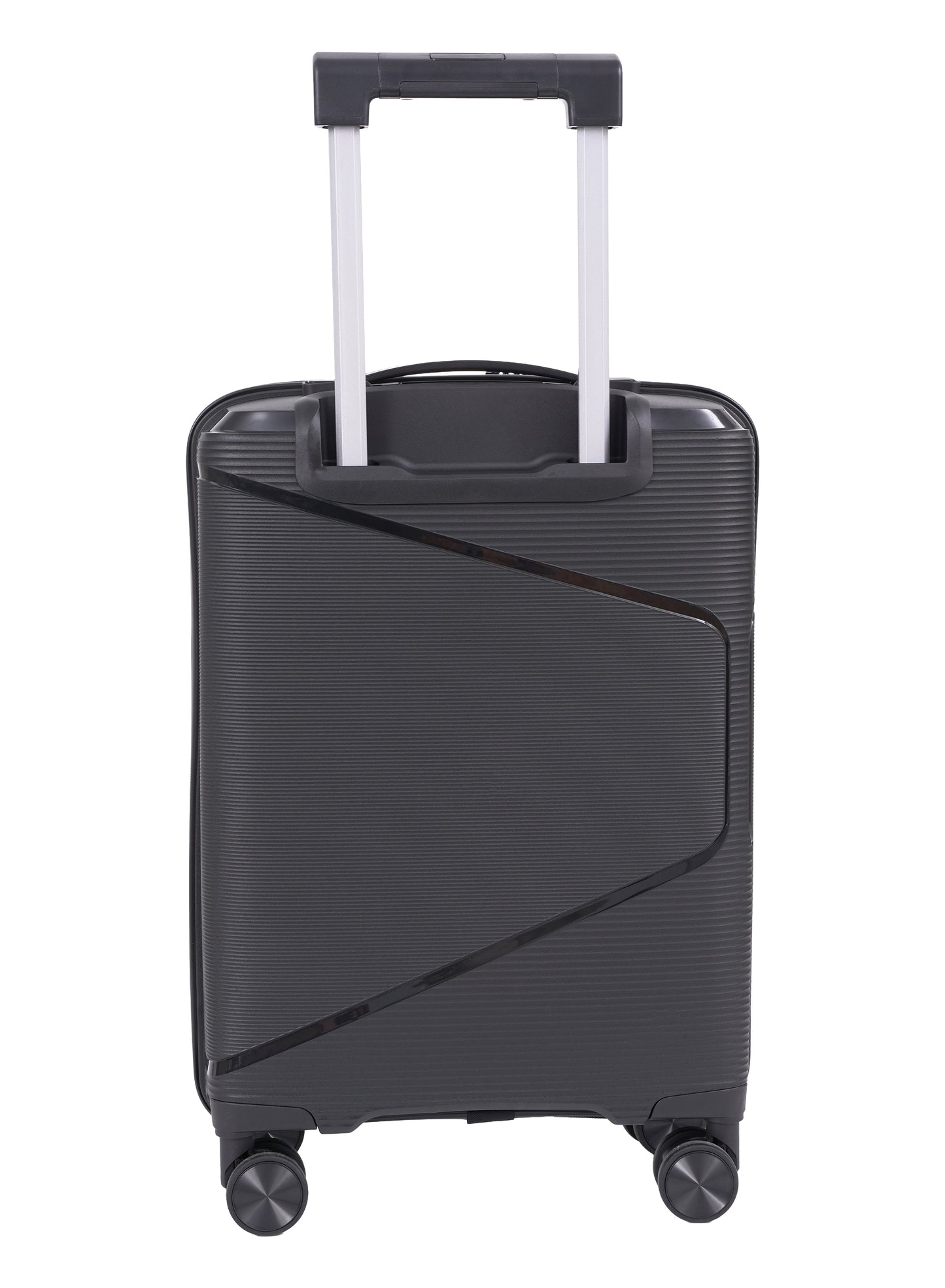 Parajohn PrimeFlex Front Open Cabin Size 20 inches luggage with Premium ABS +Nylon Material- 55 cms carrying 10kg|8 Wheels Hard Sided Trolley
