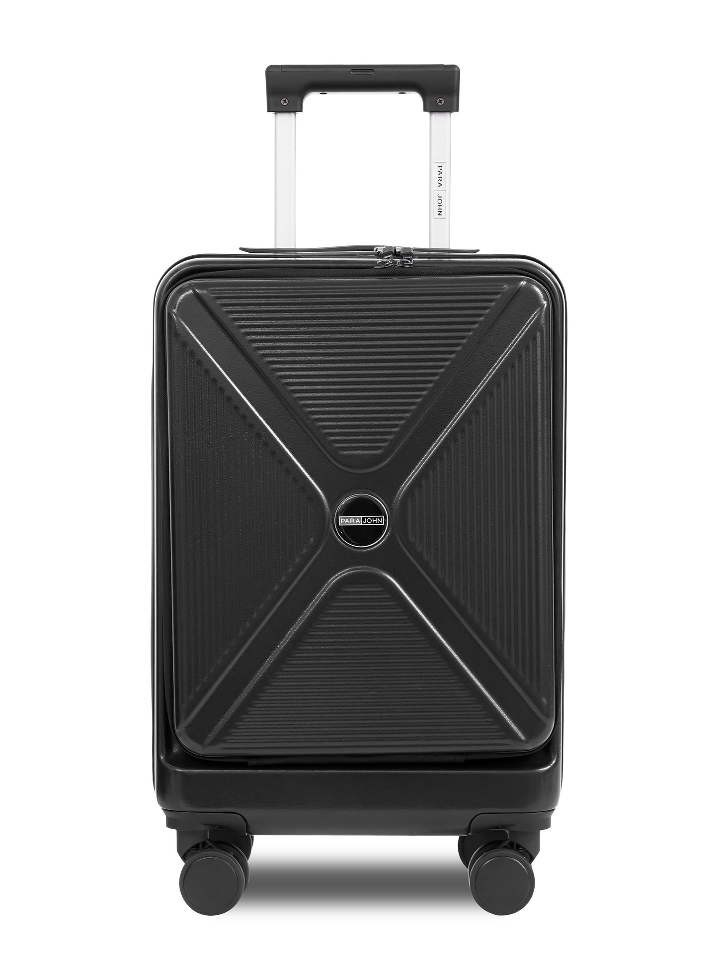 Parajohn Front Open Cabin Size 20 inches luggage with Premium ABS Material- 55 cms carrying 10kg|8 Wheels Hard Sided Trolley
