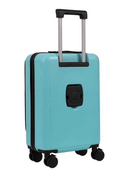 Parajohn Front Open Cabin Size 20 inches luggage with Premium ABS Material- 55 cms carrying 10kg|8 Wheels Hard Sided Trolley
