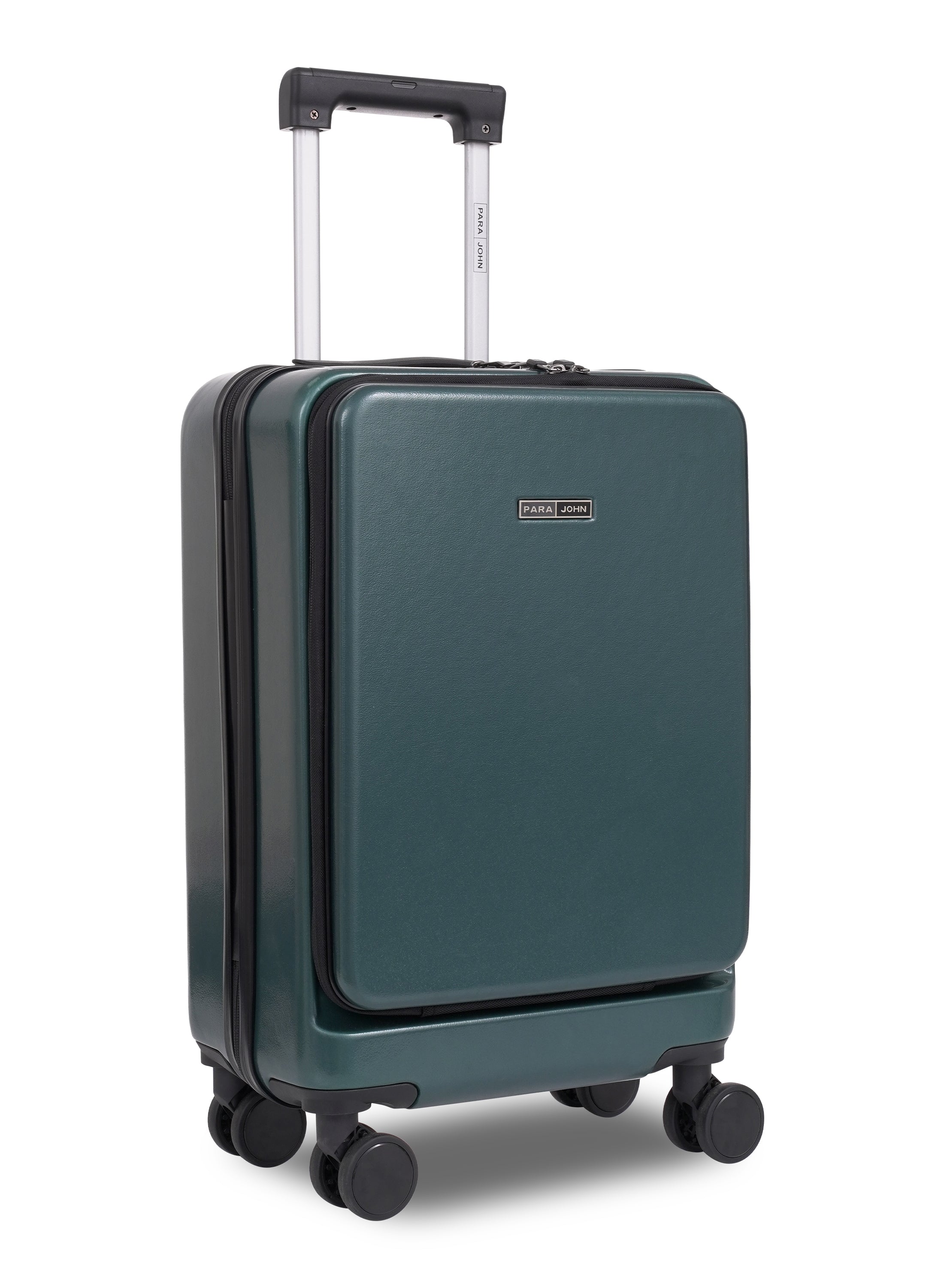Parajohn Front Open Cabin Size 20 inches luggage with Premium ABS Material- 55 cms carrying 10kg|8 Wheels Hard Sided Trolley