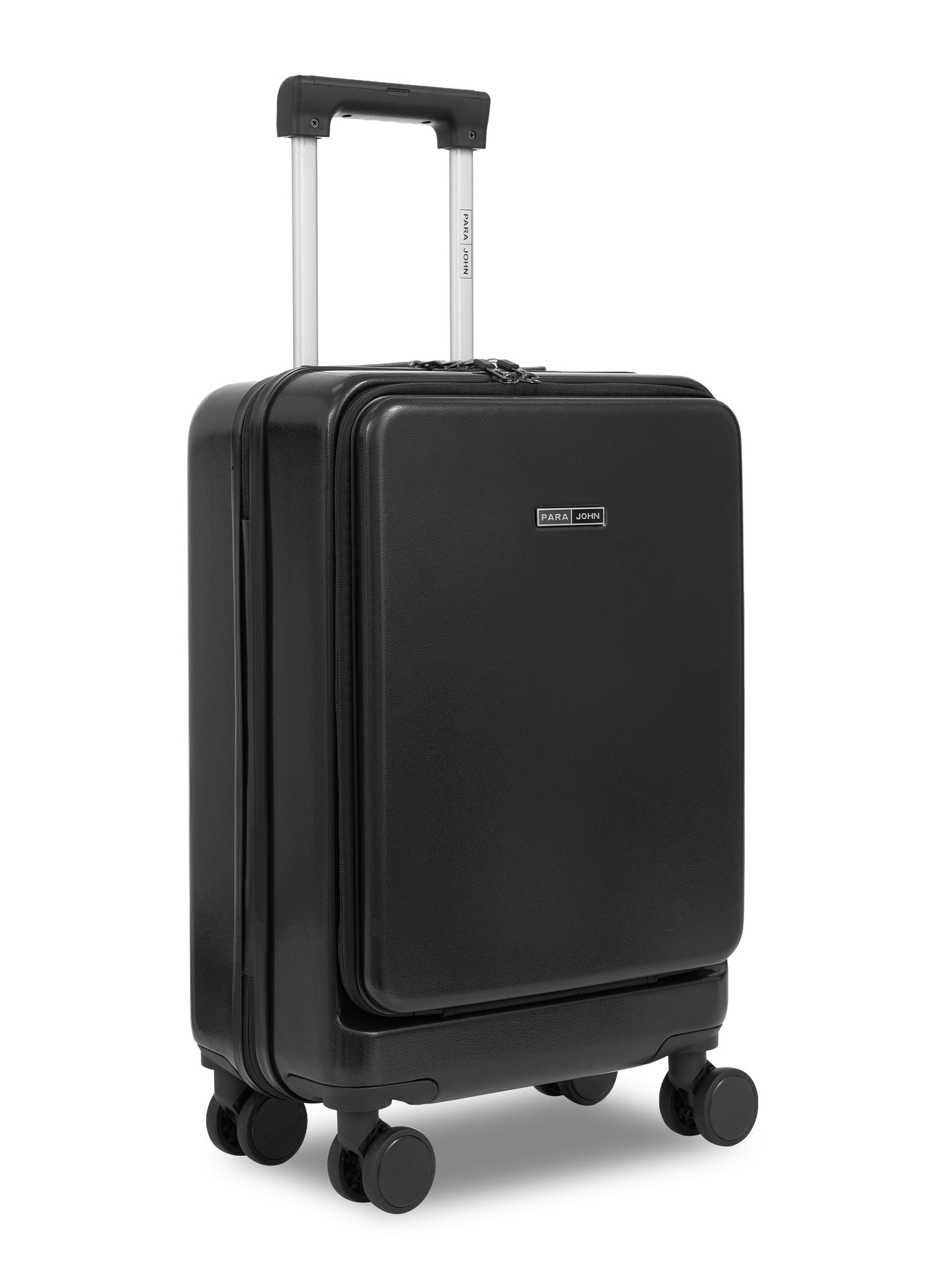 Parajohn Front Open Cabin Size 20 inches luggage with Premium ABS Material- 55 cms carrying 10kg|8 Wheels Hard Sided Trolley