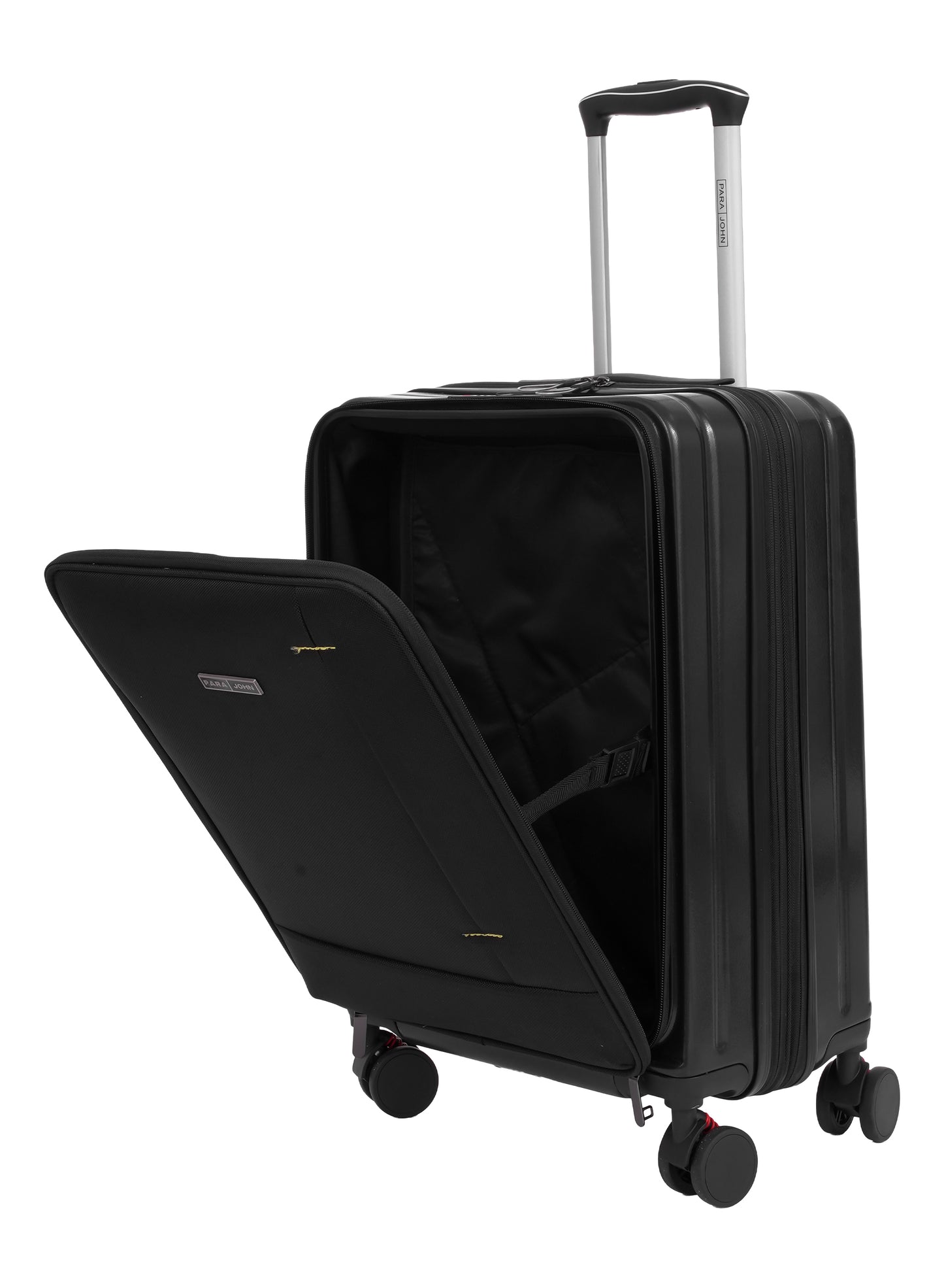 Parajohn Front Open Cabin Size 20 inches luggage with Premium ABS +Nylon Material- 55 cms carrying 10kg|8 Wheels Hard Sided Trolley