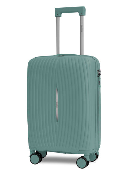 Parajohn Vibra 1 Piece Cabin Size 20 inches Polypropylene Luggage Trolley 55cm