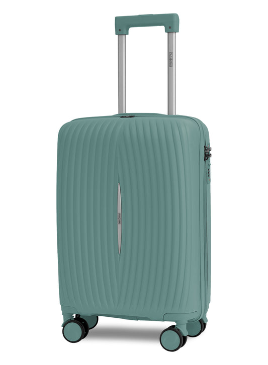 Parajohn Vibra 1 Piece Cabin Size 20 inches Polypropylene Luggage Trolley 55cm