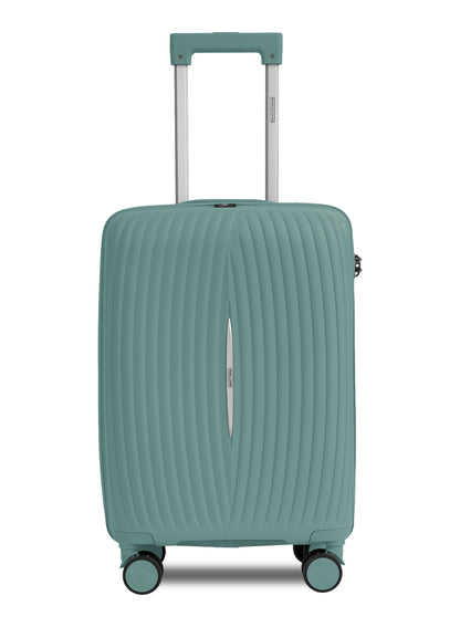 Parajohn Vibra 1 Piece Cabin Size 20 inches Polypropylene Luggage Trolley 55cm