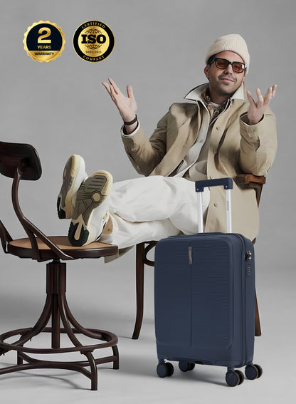 Parajohn Torvio 1 Piece 20 inches Cabin Size Polypropylene Luggage Trolley 55cm