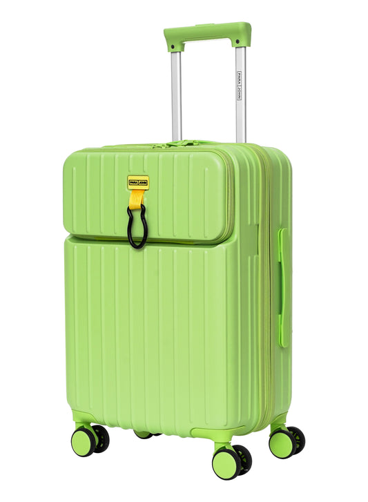 Parajohn VerDex Cabin Size 20 inches luggage with Premium Polycarbonate PC Material- 57 cms carrying 10kg|8 Wheels Hard Sided Trolley