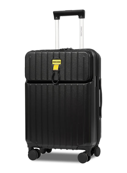 Parajohn VerDex Cabin Size 20 inches luggage with Premium Polycarbonate PC Material- 57 cms carrying 10kg|8 Wheels Hard Sided Trolley
