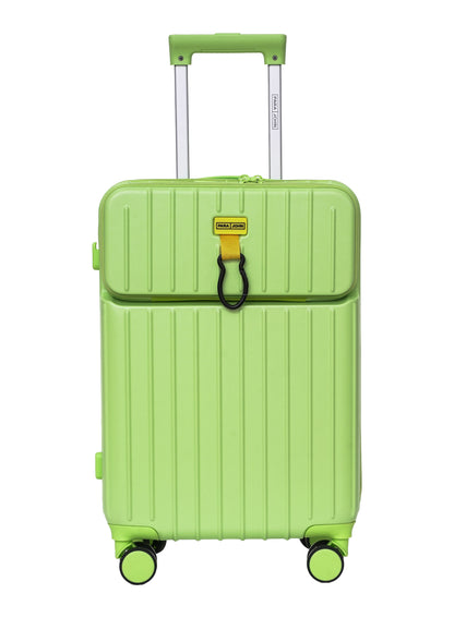 Parajohn VerDex Cabin Size 20 inches luggage with Premium Polycarbonate PC Material- 57 cms carrying 10kg|8 Wheels Hard Sided Trolley