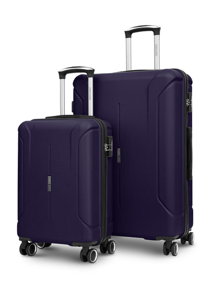 Parajohn Crista Series Set of 2 Luggage | Lightweight Small 10KG & Large 30KG ABS 8 Wheels Trolley Hardsided Travel Suitcase PARA JOHN