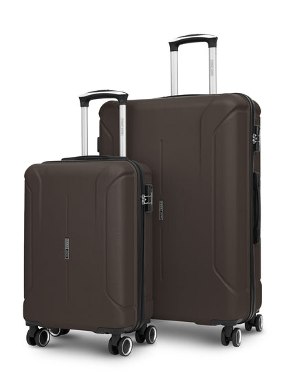 Parajohn Crista Series Set of 2 Luggage | Lightweight Small 10KG & Large 30KG ABS 8 Wheels Trolley Hardsided Travel Suitcase PARA JOHN