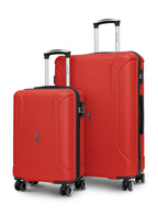 Parajohn Crista Series Set of 2 Luggage | Lightweight Small 10KG & Large 30KG ABS 8 Wheels Trolley Hardsided Travel Suitcase  PARAJOHN UAE