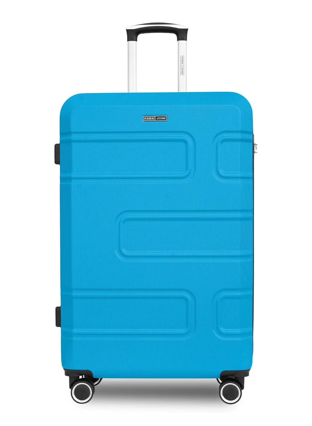 Parajohn Brickbox 20" Small Cabin Luggage – 8-Wheel ABS Hard-Sided Trolley, Lightweight 10KG Travel Suitcase for Easy Mobility  PARAJOHN UAE