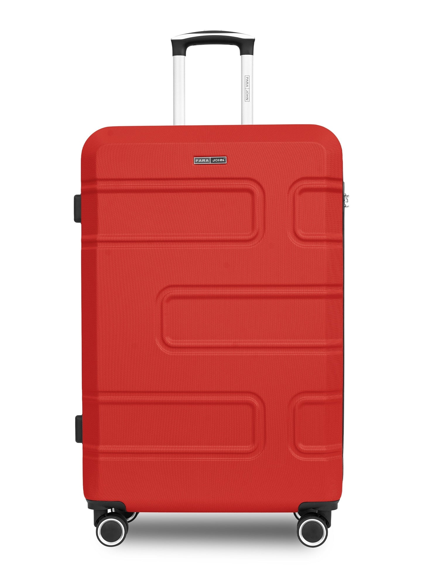 Parajohn Brickbox Series Set of 2 Luggage | Lightweight Small 10KG & Large 30KG ABS 8 Wheels Trolley Hardsided Travel Suitcase PARA JOHN