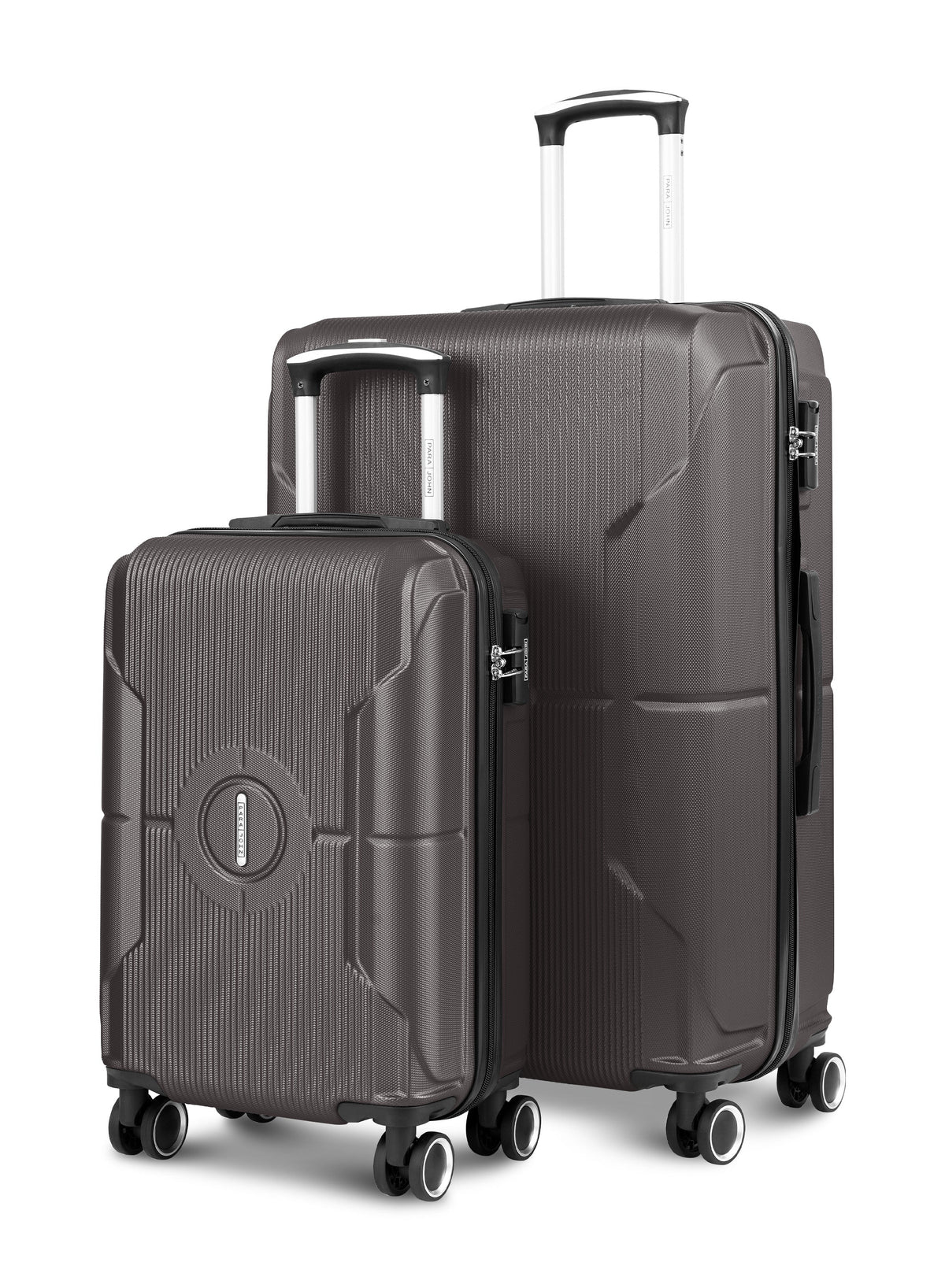 Parajohn Armorix Series Set of 2 Luggage | Lightweight Small 10KG & Large 30KG ABS 8 Wheels Trolley Hardsided Travel Suitcase  PARAJOHN UAE