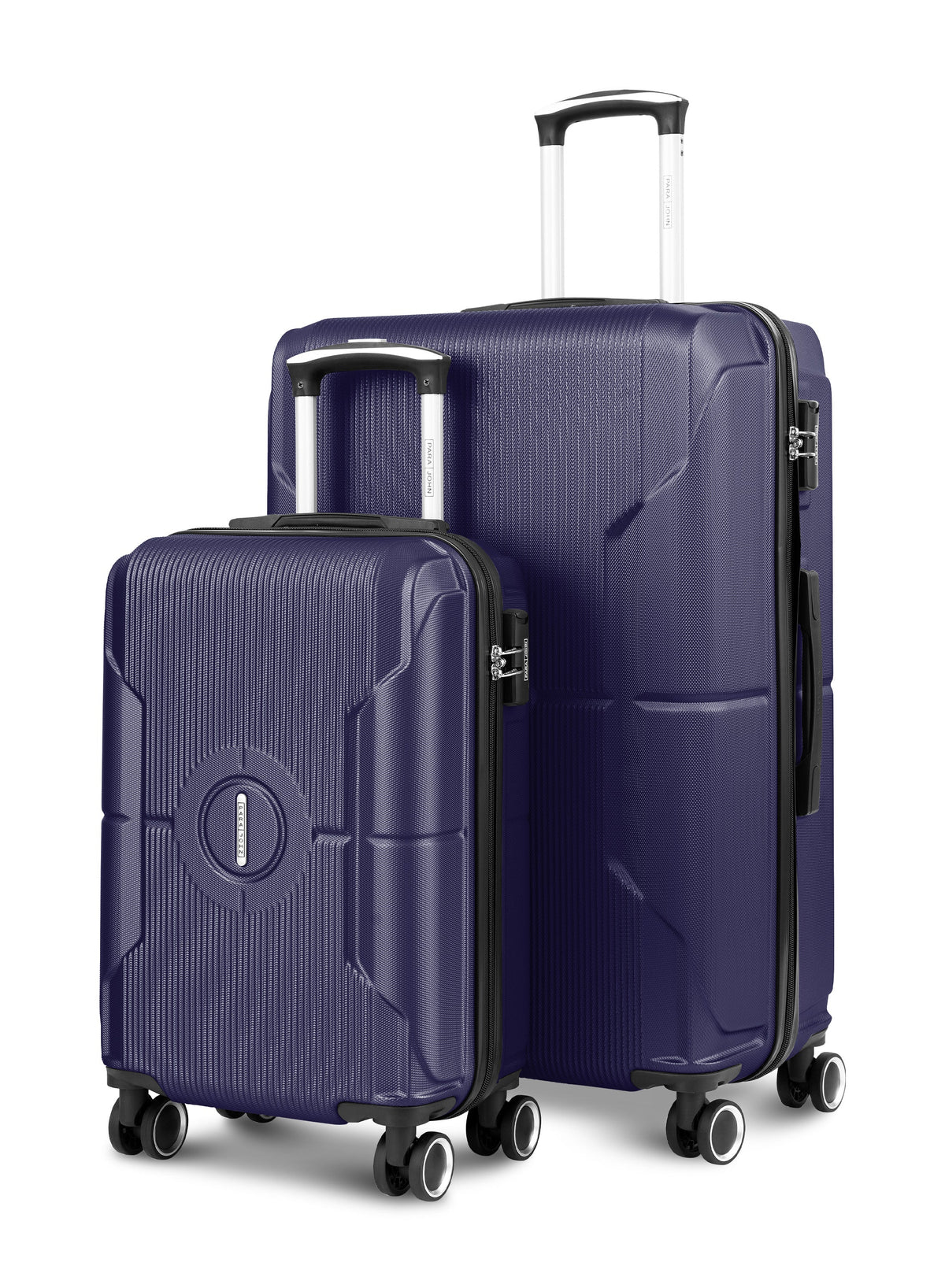 Parajohn Armorix Series Set of 2 Luggage | Lightweight Small 10KG & Large 30KG ABS 8 Wheels Trolley Hardsided Travel Suitcase  PARAJOHN UAE