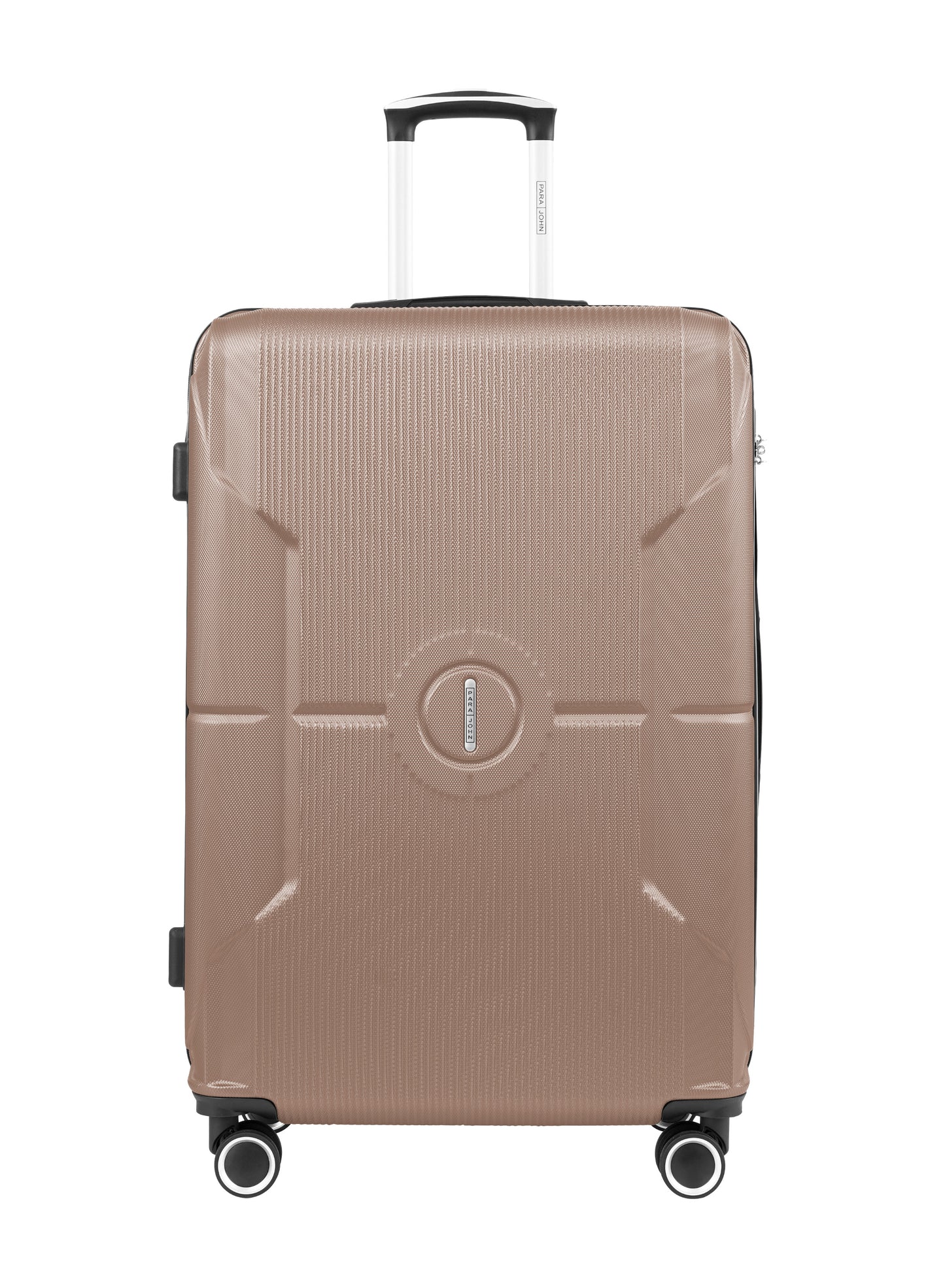 Parajohn Crista 28 inch 8 Wheels Small 30 KG Check in Size ABS Hard Side Luggage Trolley