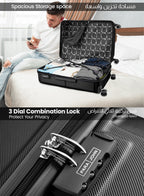 Parajohn Armorix 20 inch 8 Wheels Small 10 KG Cabin Size ABS Hard Side Luggage Trolley  PARAJOHN UAE