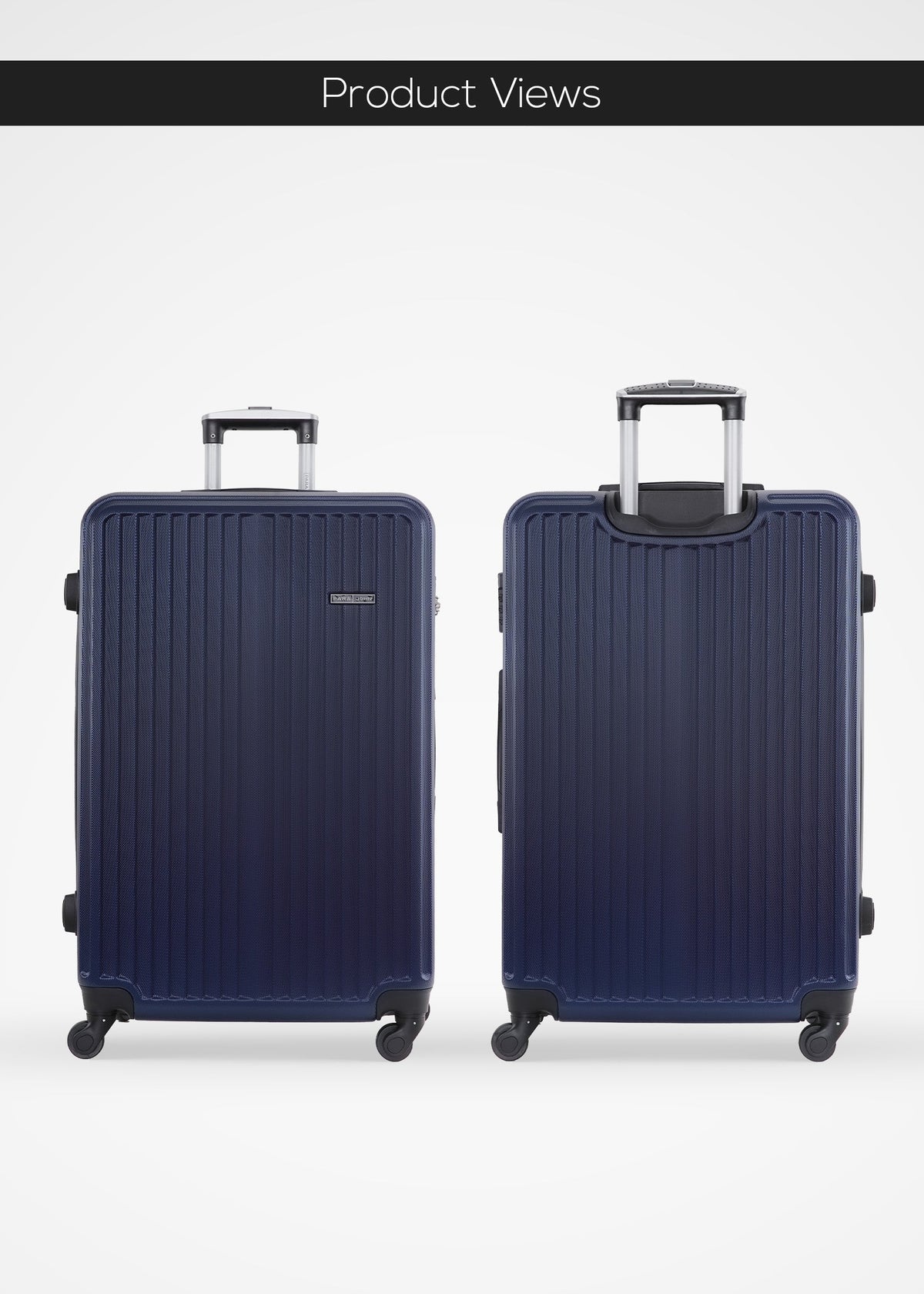 VERTEX Series 1 Piece Durable Lightweight Large 28 inches Carrying 30KG Material-ABS 4 Wheels Hard sided Travel Suitcase  PARAJOHN UAE