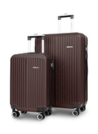 Parajohn VERTEX Series Set of 2 Luggage | Lightweight Small 10KG & Large 30KG ABS 8 Wheels Trolley Hardsided Travel Suitcase  PARAJOHN UAE