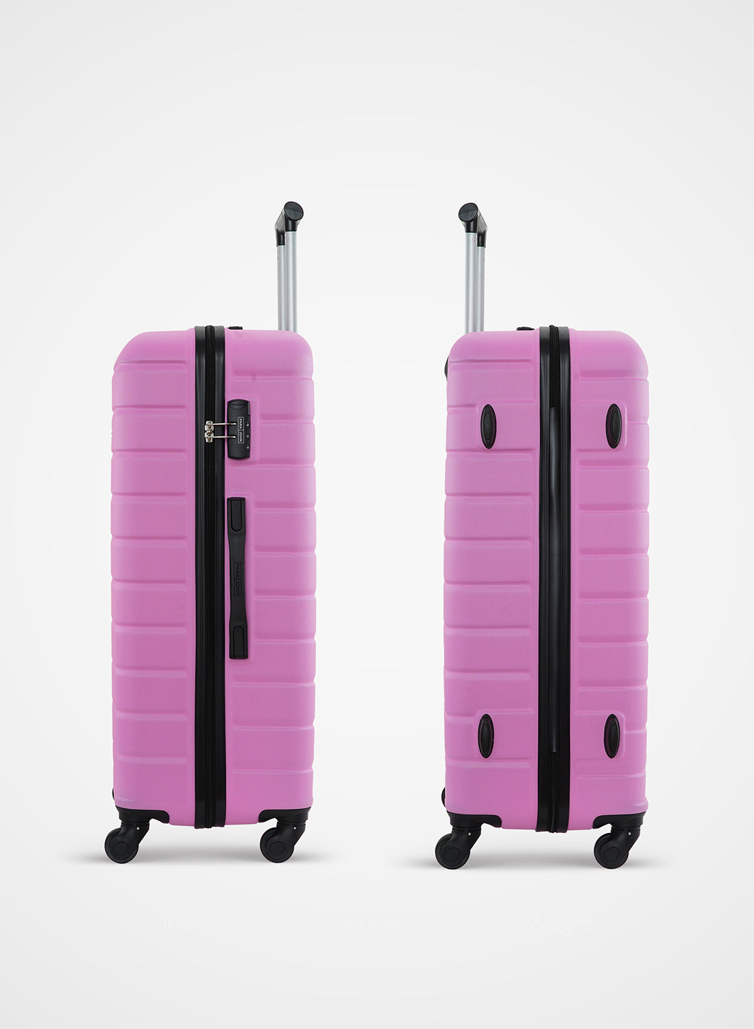 PopGlide 2 Pieces Hard Side Luggage Set