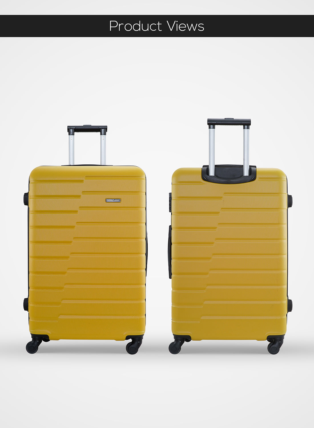 PopGlide 2 Pieces Hard Side Luggage Set