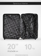 VERTEX Series 1 Piece Durable Lightweight Large 28 inches Carrying 30KG Material-ABS 4 Wheels Hard sided Travel Suitcase  PARAJOHN UAE