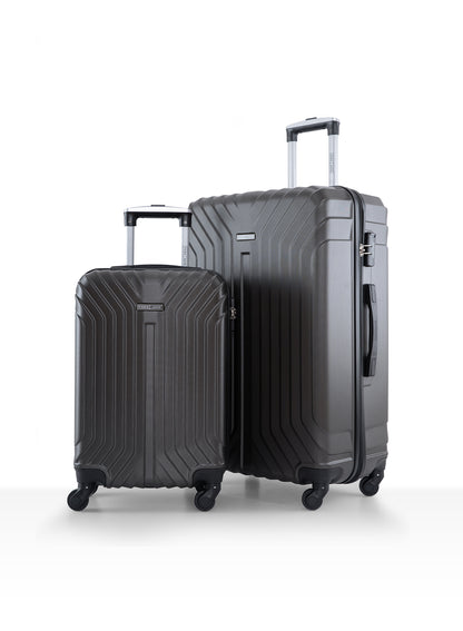 Noir 2 Pieces Hard Side Luggage Set