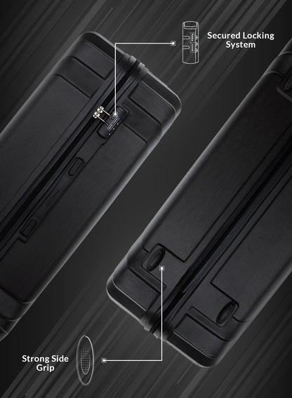 Noir 2 Pieces Hard Side Luggage Set