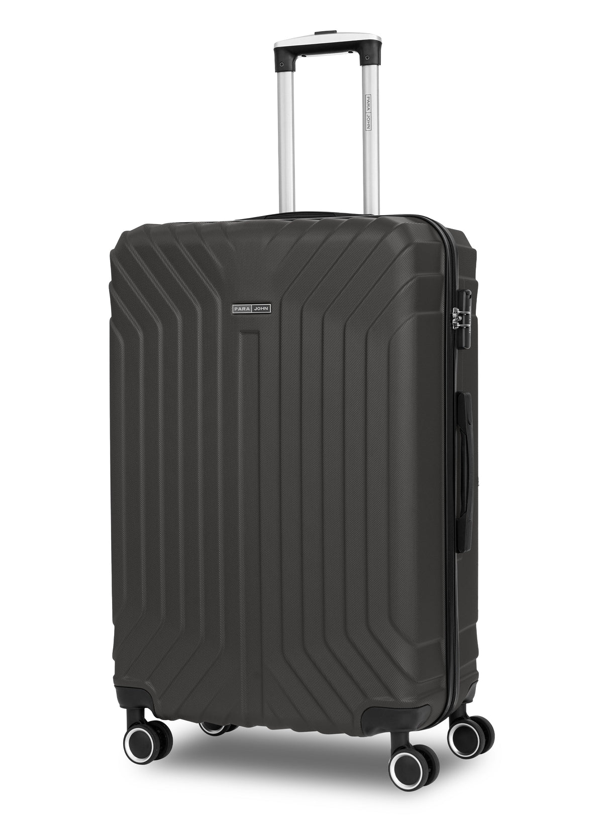 Parajohn Noir Series 1 Piece Durable Lightweight Large 28 inches Carrying 30KG Material-ABS 8 Wheels Hard sided Travel Suitcase  PARAJOHN UAE