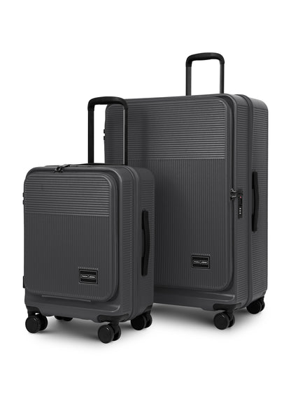 Parajohn FRONTARA Series Set of 2 Front Open ABS + Polycarbonate 20KG+30KG  Premium Luggage Set