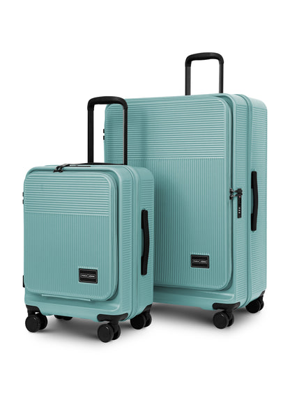 Parajohn FRONTARA Series Set of 2 Front Open ABS + Polycarbonate 20KG+30KG  Premium Luggage Set