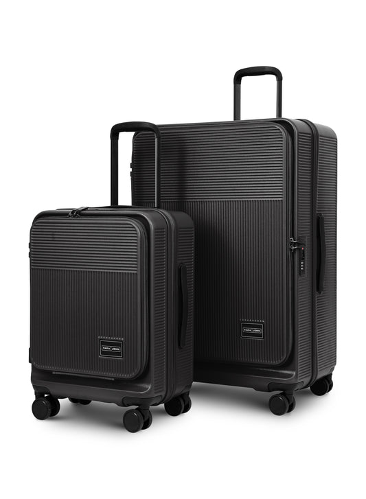 Parajohn FRONTARA Series Set of 2 Front Open ABS + Polycarbonate 20KG+30KG  Premium Luggage Set