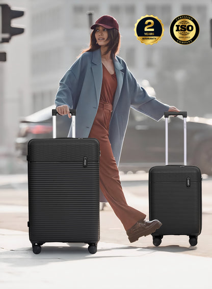 Parajohn Skyline Series Set of 2 Polypropylene 10KG+30KG  Premium Luggage Set